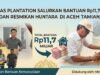 Minamas Plantation Salurkan Bantuan Rp11,7 Miliar dan Resmikan Huntara di Aceh Tamiang