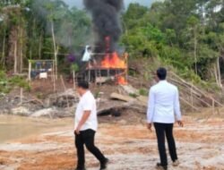 Ratusan Personel Polres Barito Utara di Kerahkan, Razia PETI Tambang Emas Ilegal 
