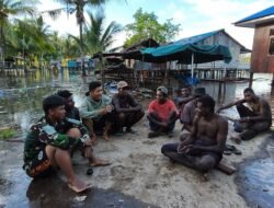 Lewat Silaturahmi, Satgas TMMD Bangun Keakraban Bersama Warga