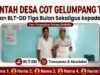 Pemdes Cot Gelumpang Tunong Salurkan BLT-DD Tiga Bulan Sekaligus kepada 7 KPM