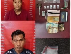 Pasutri Bandar Sabu Sergai Dibekuk, Jual Narkoba Demi Penuhi Kebutuhan Hidup