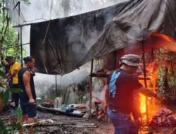 Satresnarkoba Polres Mimika Gerebek Pabrik Sopi Ilegal di SP 5, Tiga Pelaku Berhasil Kabur