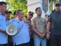 Aliansi Kalimantan Tengah Bergerak, Berunjukrasa Didepan Kantor PUPR.