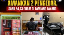 Satresnarkoba Polres Bartim Amankan 2 Pengedar,  Sabu 54,43 Gram di Tamiang Layang